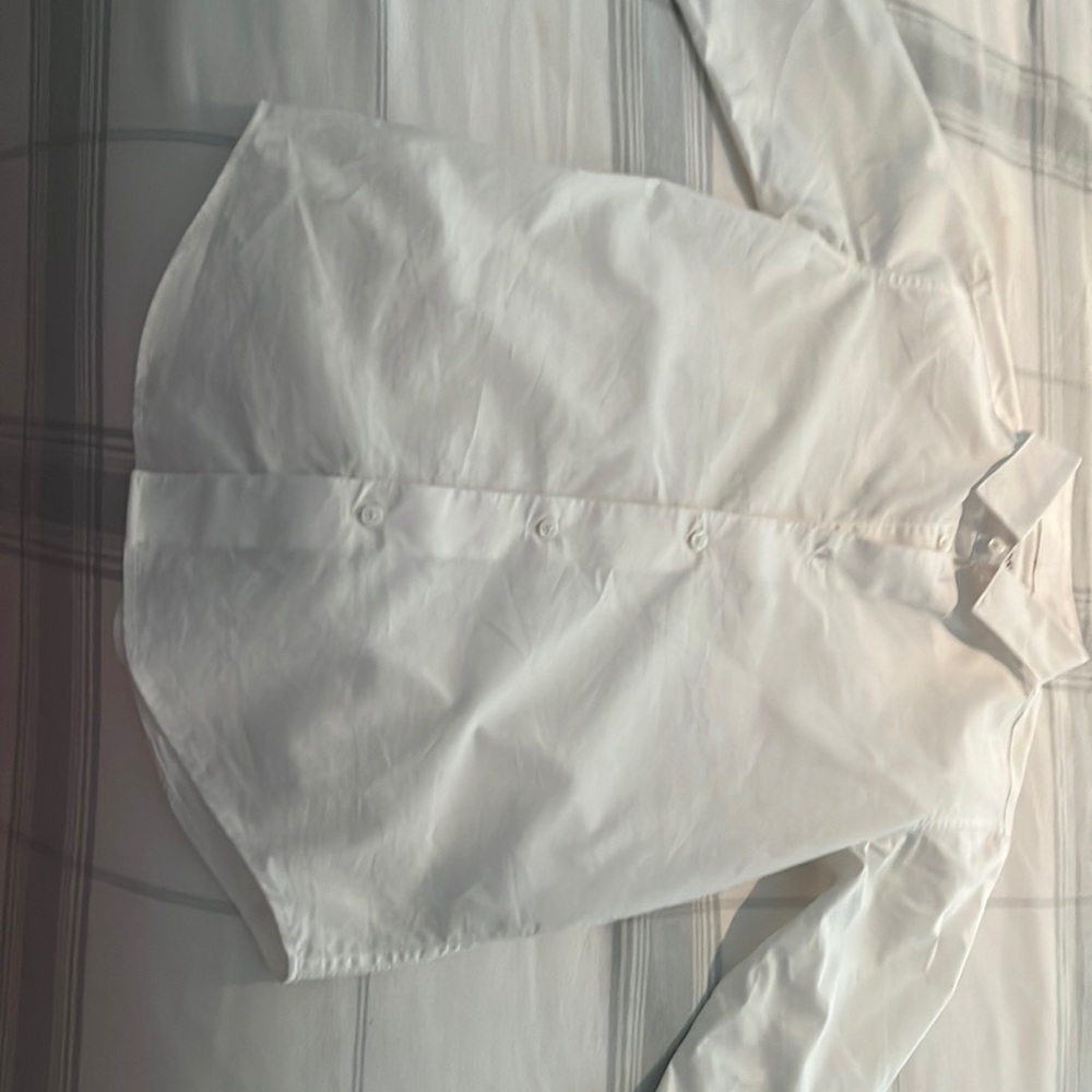 Calvin Klein slim fit &stretch button down dress boys shirt